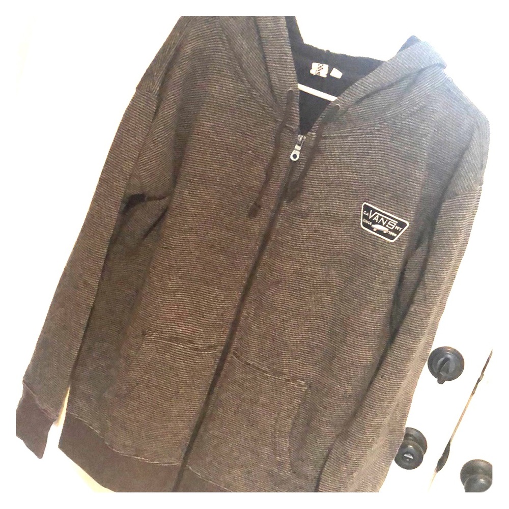 VANS zip up hoodie